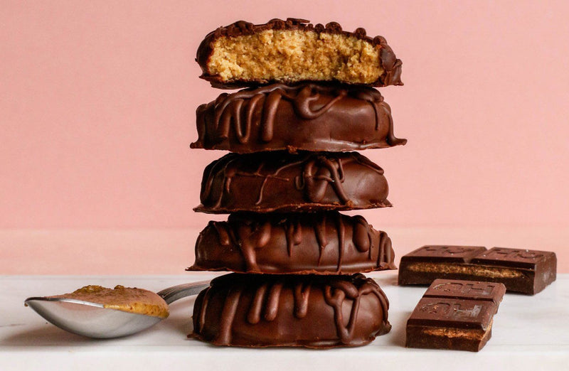 4-INGREDIENT PEANUT BUTTER DARK CHOCOLATE EGGS