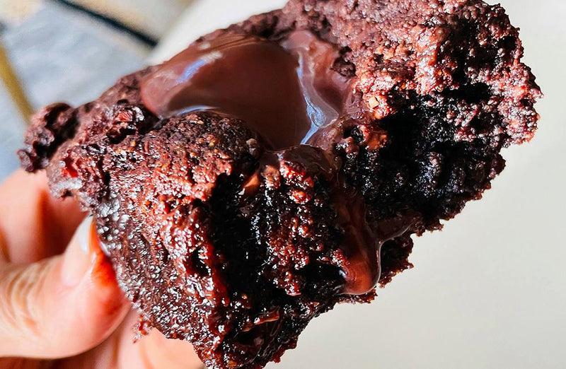 Dairy-Free Hu Chocolate Raspberry Brownies