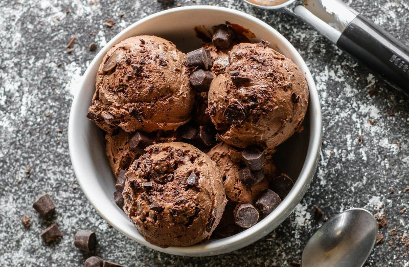 NO-CHURN HU DARK CHOCOLATE ICE CREAM