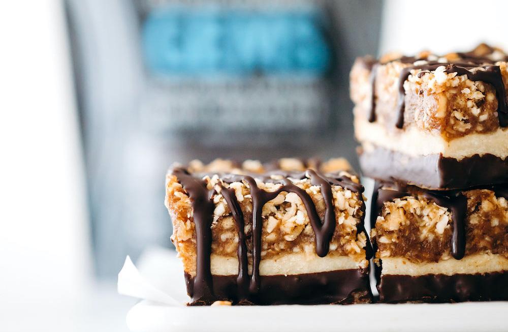 SAMOA COOKIE BARS