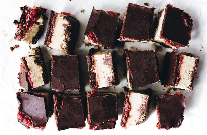 Tahini Jam Bounty Bars