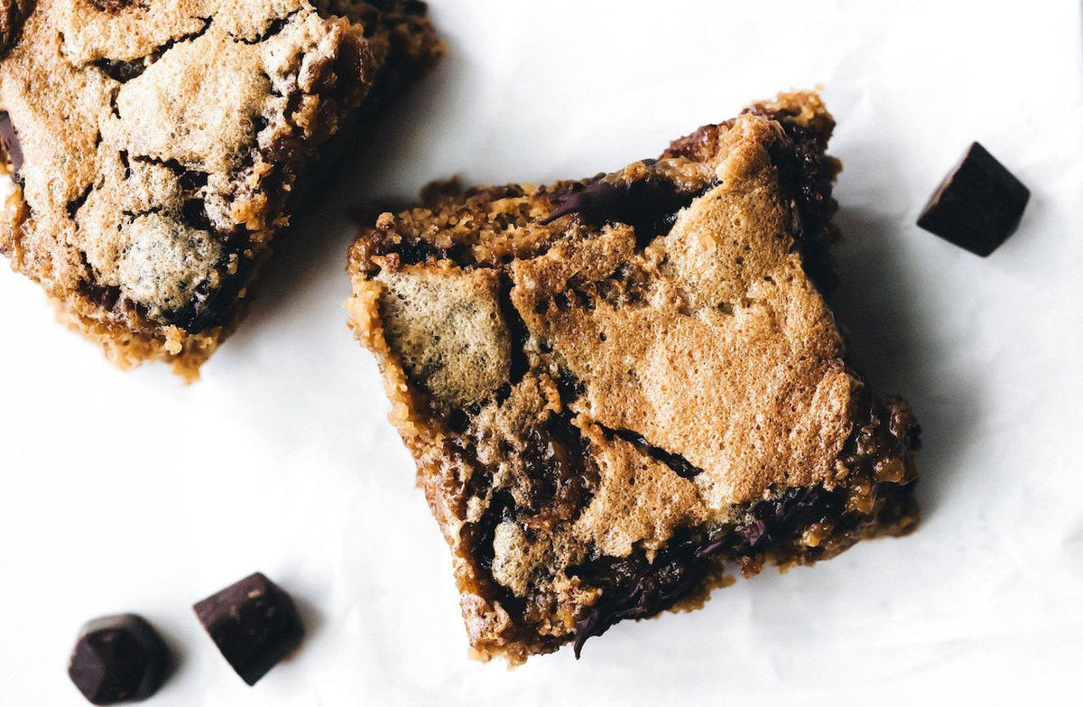 VEGAN HALFWAY COOKIE BARS